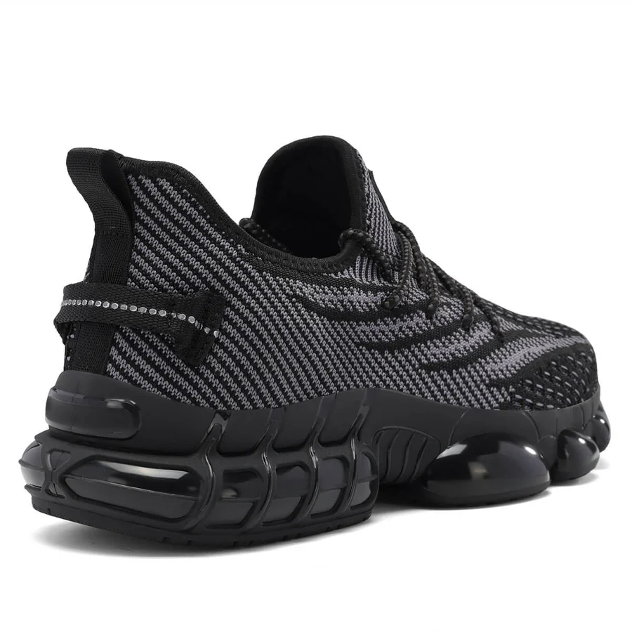 Steel Toe Sneakers Lightweight Puncture Proof Breathable Work Shoes