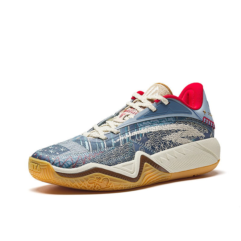 Patchwork Men's Basketball Shoes