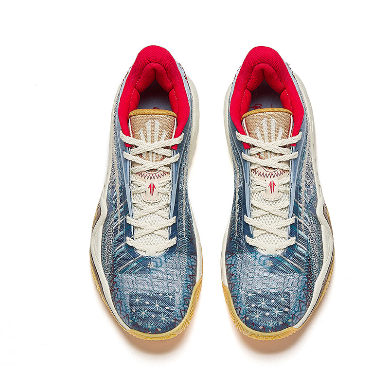 Patchwork Men's Basketball Shoes