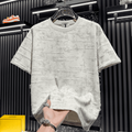 Streetwear Unique Grid Tie-Dye Trendy Tee