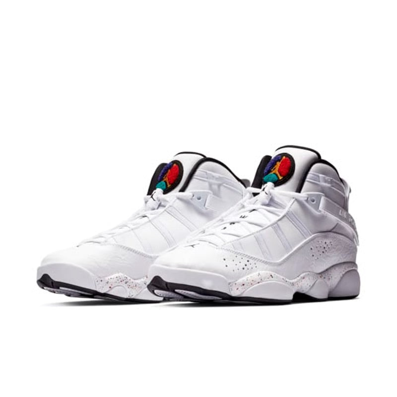 Air 6 Rings Shoes Paint Splatter “Confetti” Sneaker