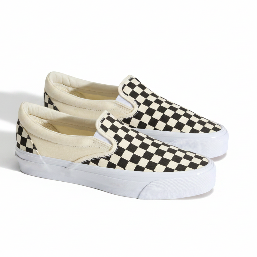 Premium Slip-On Checkerboard Shoe