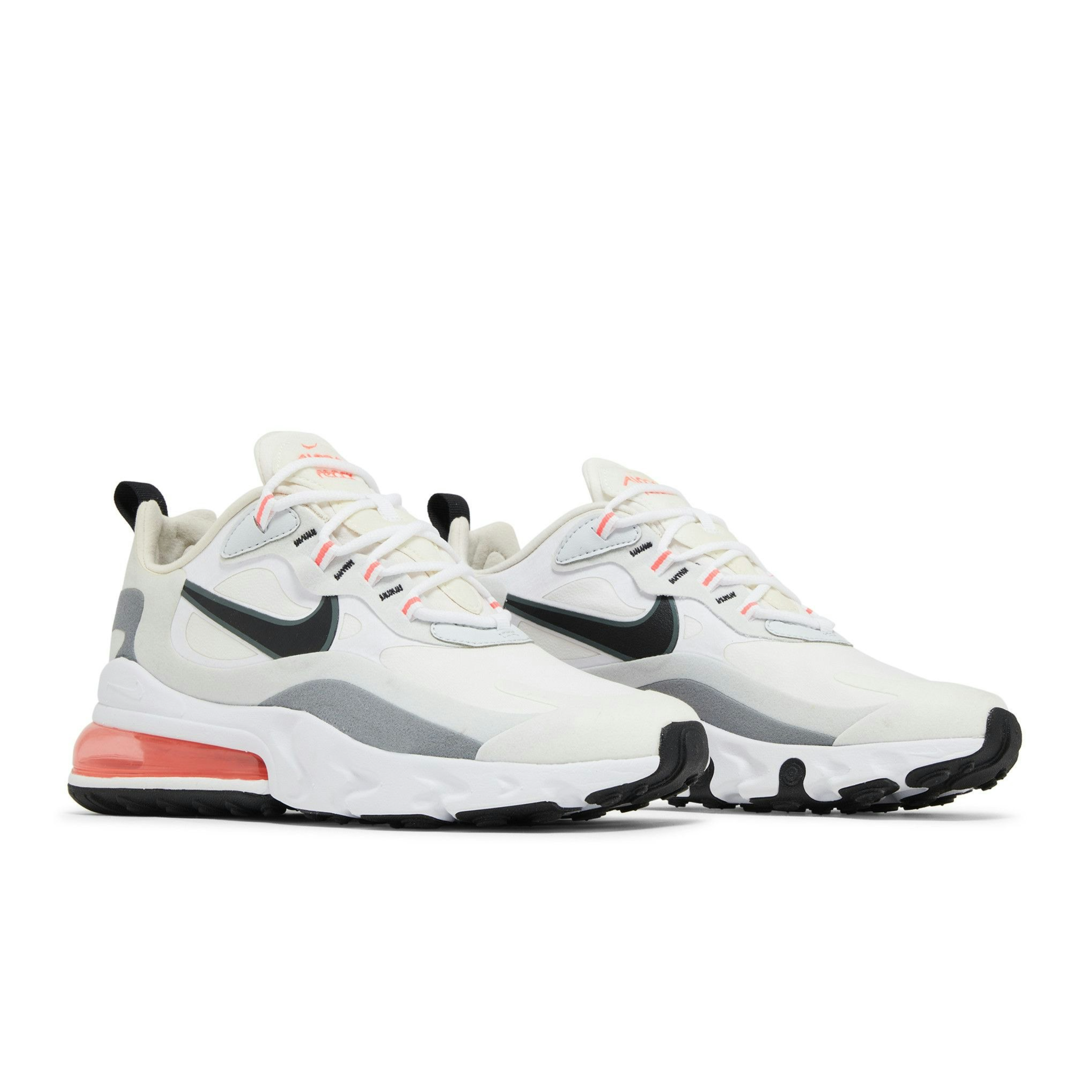 Air Max 270 React 'White Crimson Black'