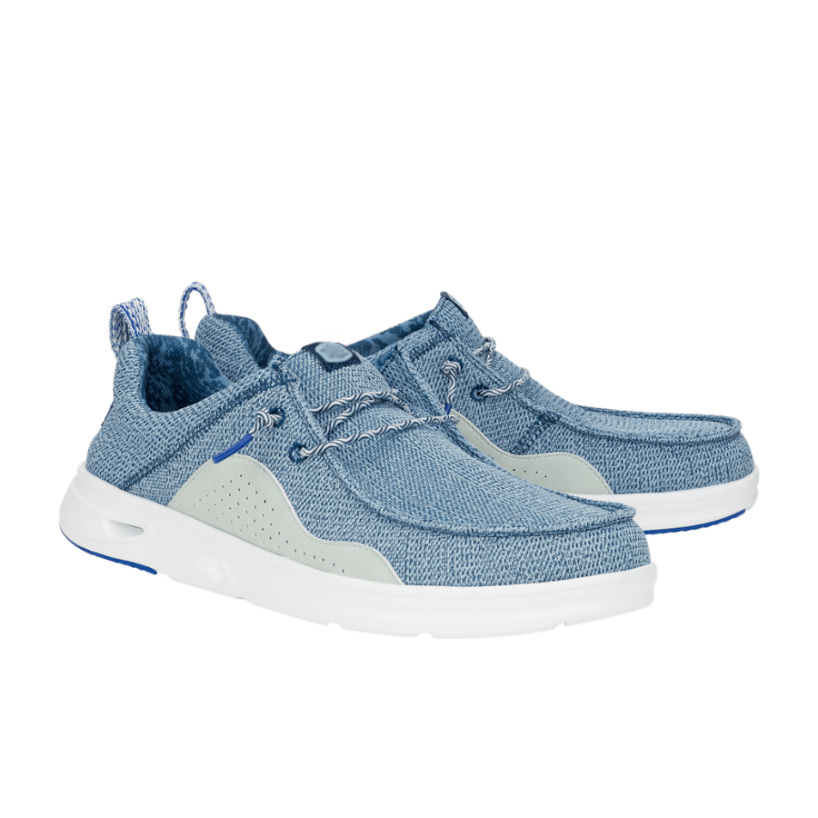 Men's Breathable Mesh Water Sneakers-Cloud Blue